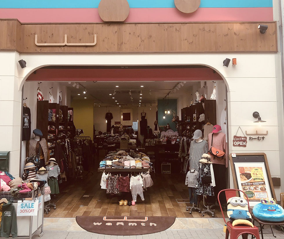 waRmth店舗写真